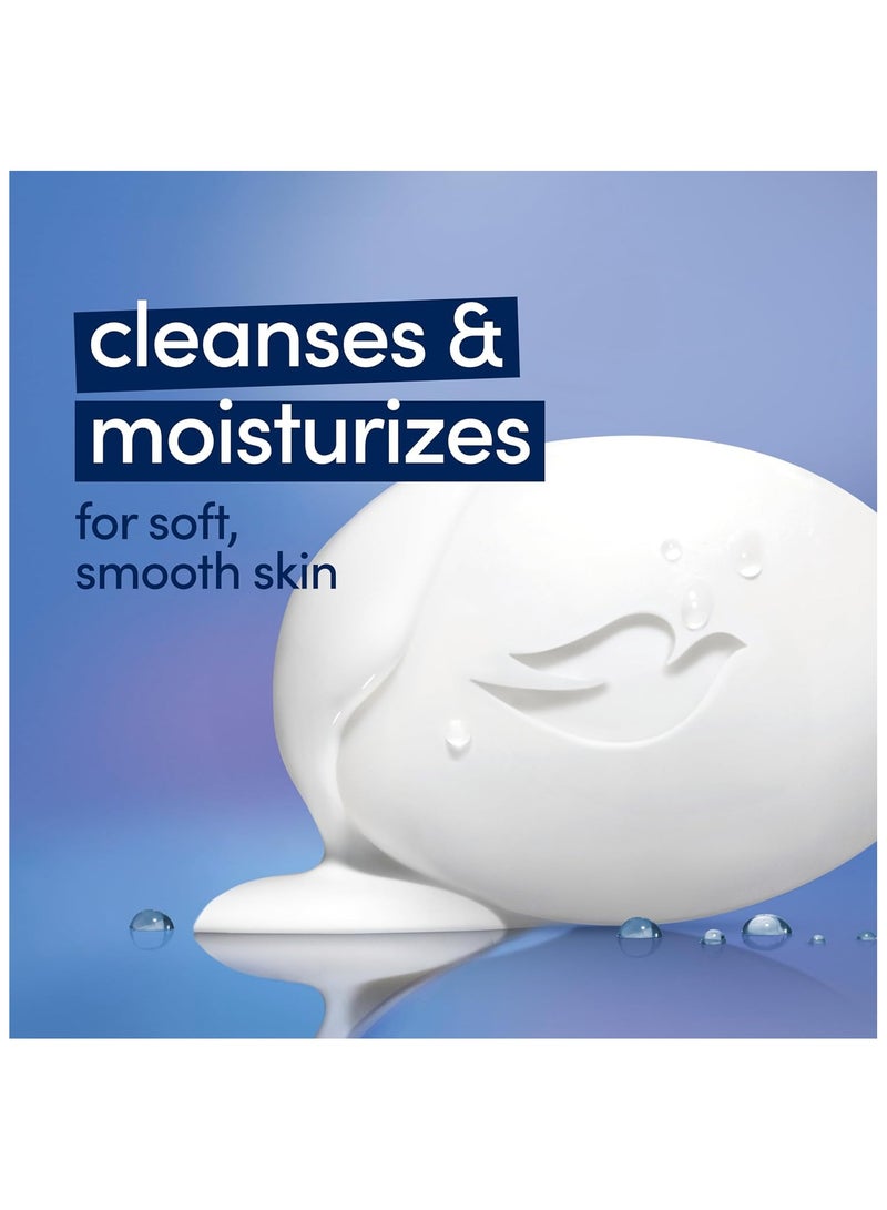 Dove 3 Pack Dove Original Beauty Soap Bar Gentle Skin Cleanser Moisturizing for Gentle Soft Skin Care  Made With 1/4 Moisturizing Cream - Image 3